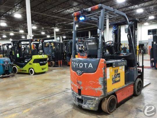 2016 Toyota 8FBCU30 Electric Forklift - 123Forklift