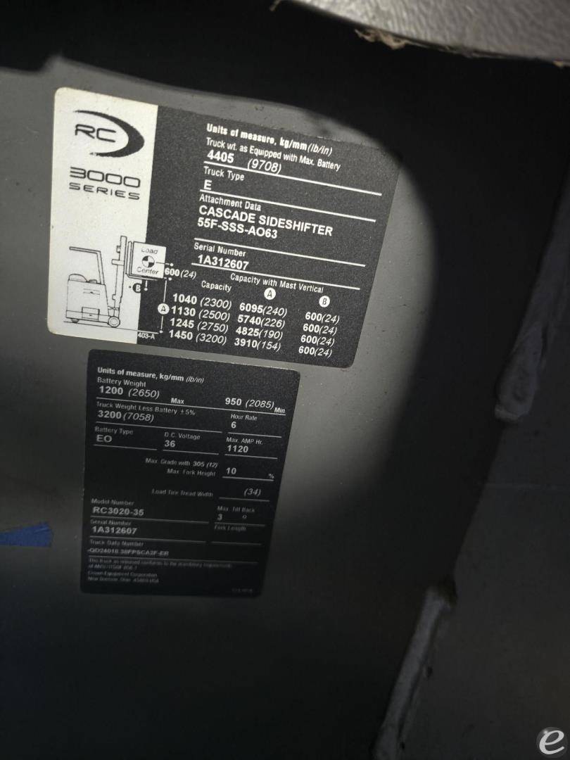 2006 Crown RC3020-35