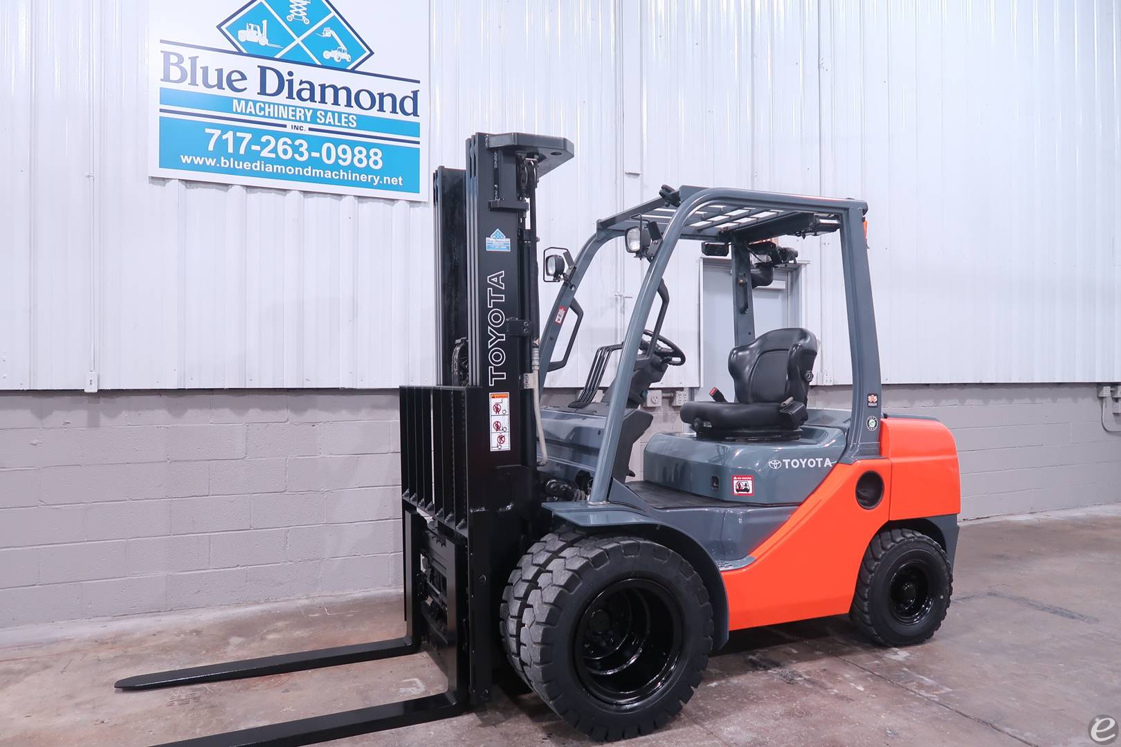 2019 Toyota 8FDU30 Diesel Forklift