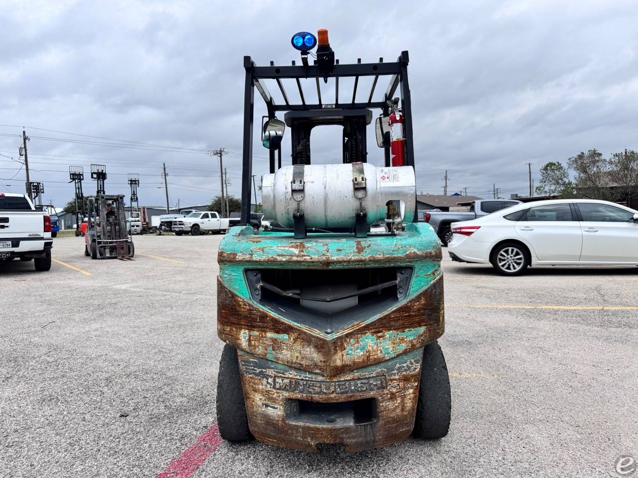 2017 Mitsubishi FG30N LP Gas Forklift - 123Forklift