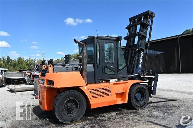 2014 Doosan d110 Diesel Forklift - 123Forklift