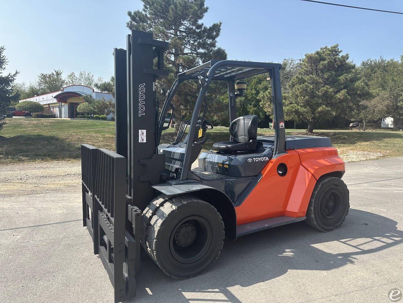 2018 Toyota 8FD60U Diesel Forklift - 123Forklift