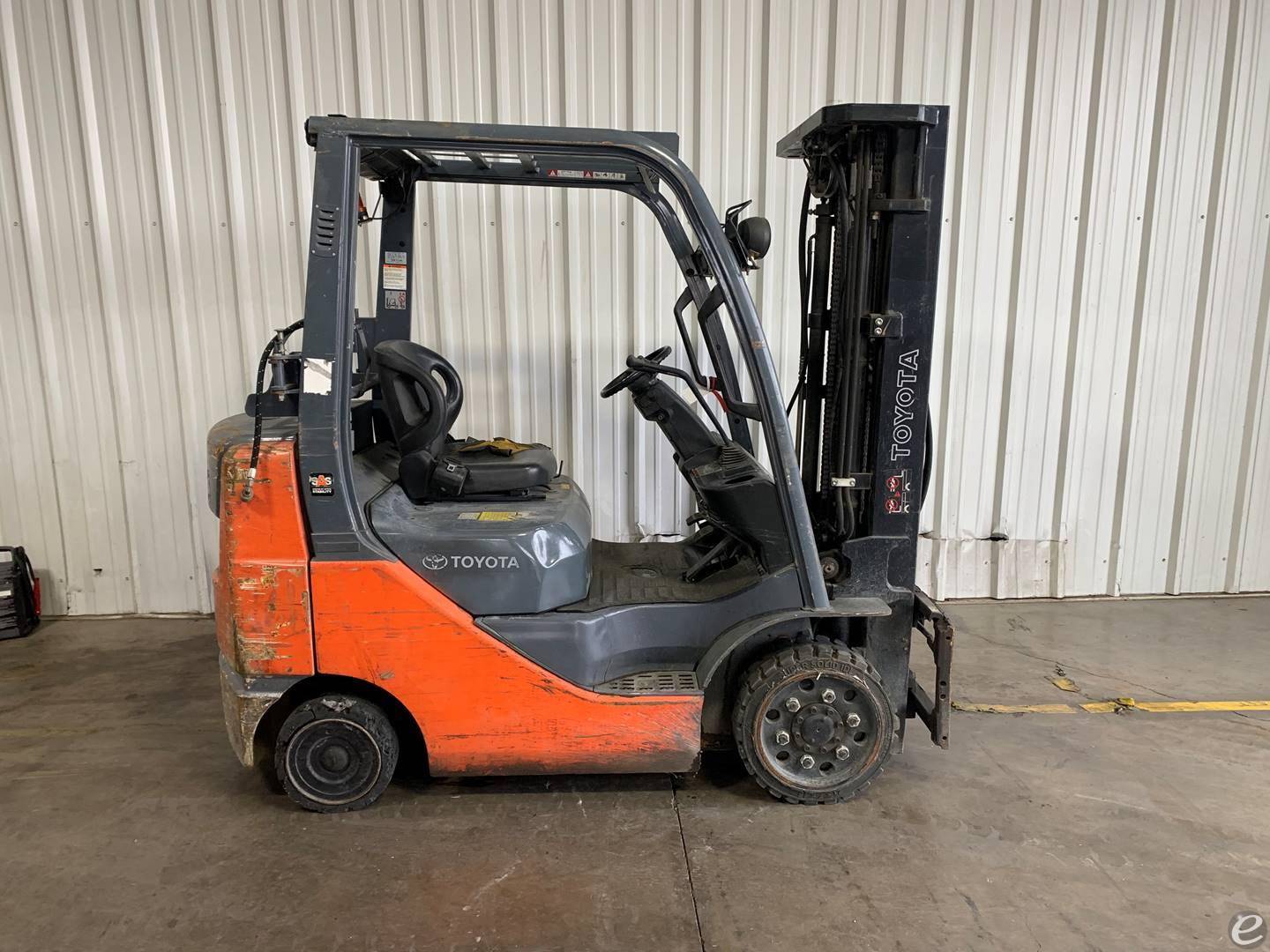 2014 Toyota 8FGCU25 LP Gas Forklift...
