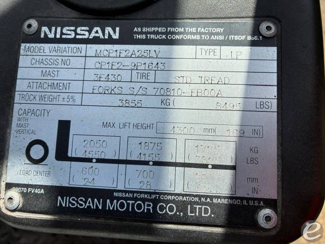 2007 Nissan MCP1F2A25LV