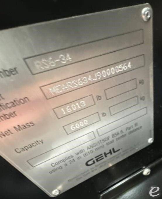 2024 Gehl RS6-34 GEN 3