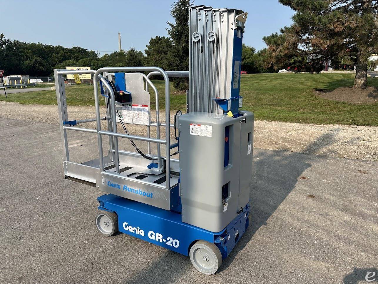 2016 Genie GR20 Electric Scissor Lift - 123Forklift