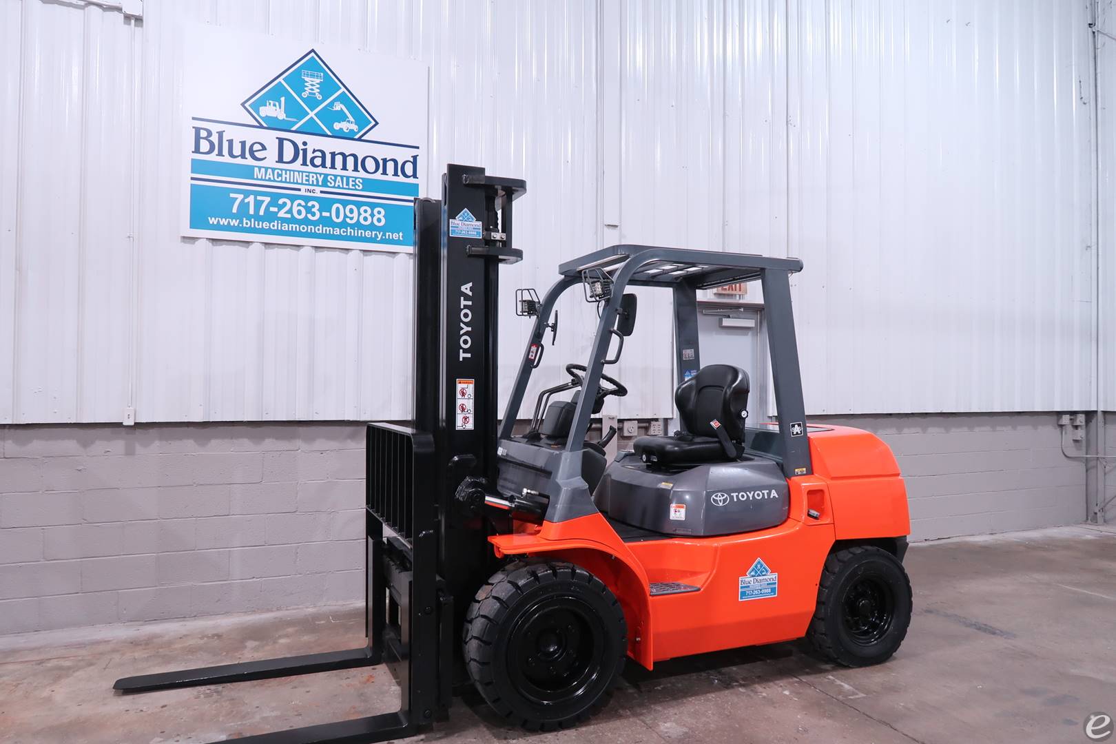 2008 Toyota 7FDU35 Diesel Forklift