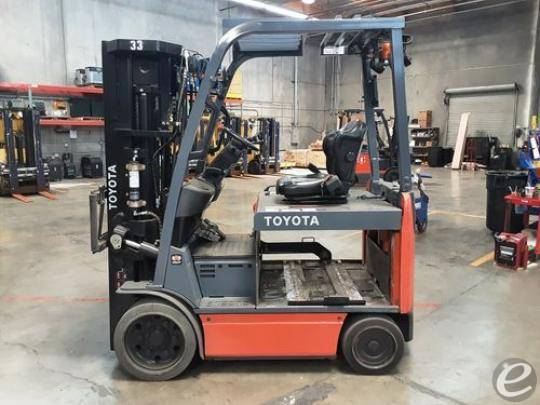 2017 Toyota 8FBCHU25 Electric Forklift - 123Forklift