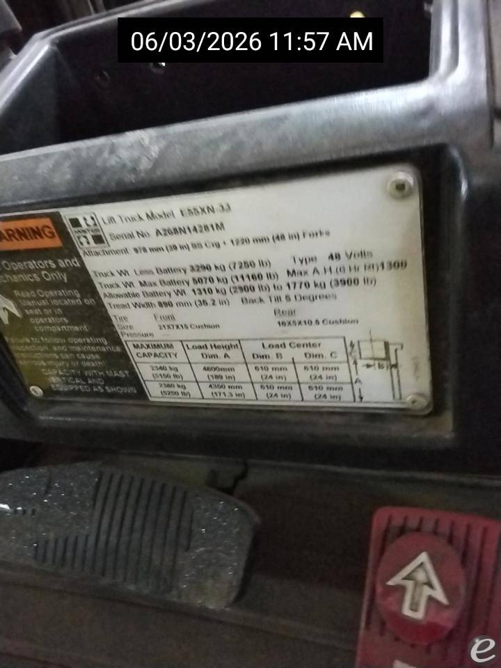 2014 Hyster E55XN