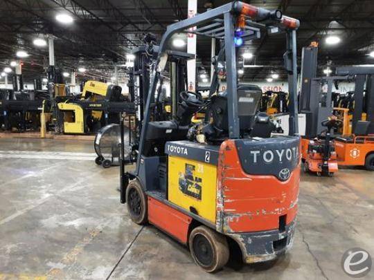2016 Toyota 8FBCU25 Electric Forklift - 123Forklift