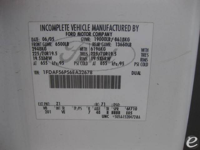 2006 Ford F550