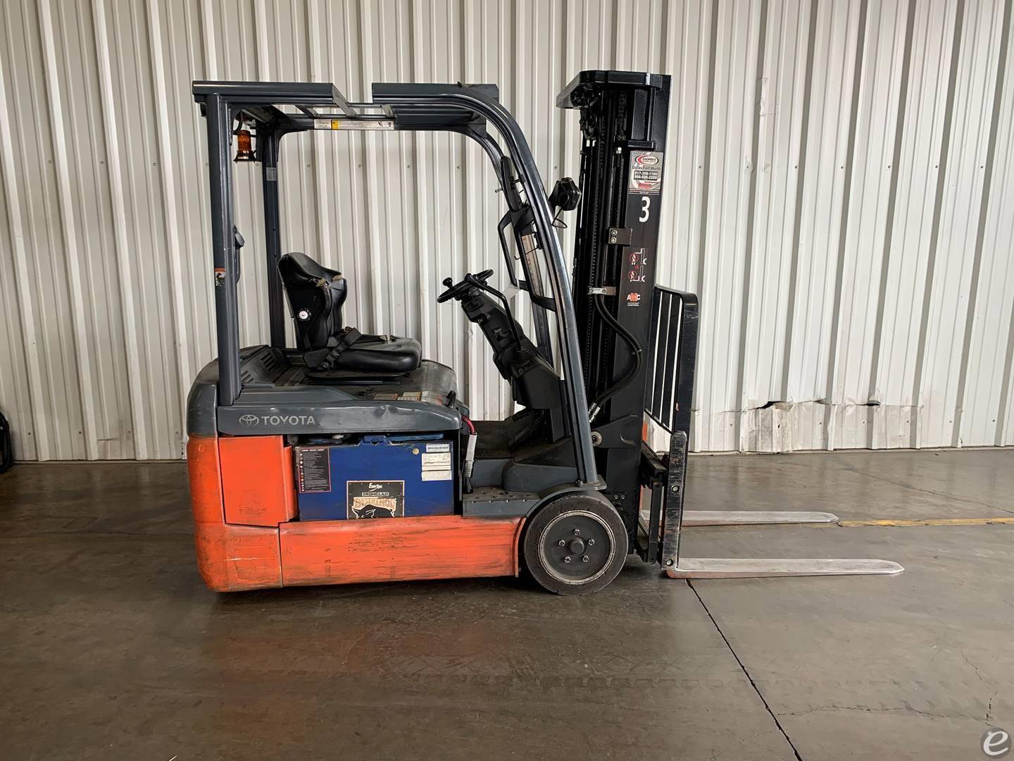 2018 Toyota 8FBE20U Electric Forkli...