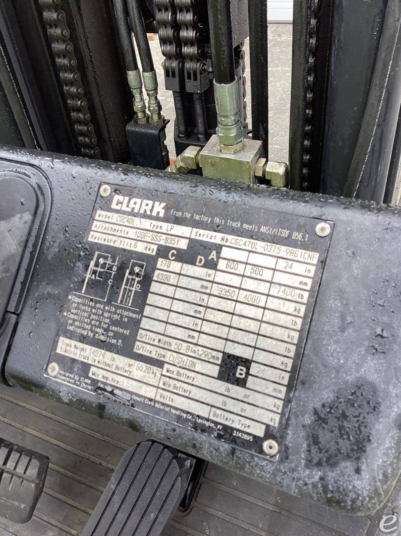 2015 Clark CGC40