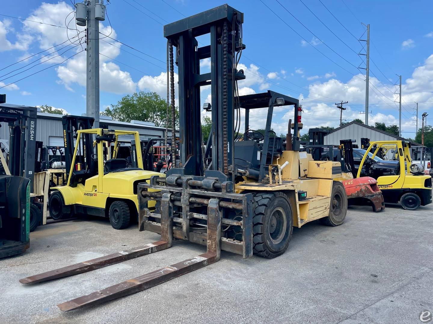 2005 Doosan D150 Diesel Forklift - 123Forklift