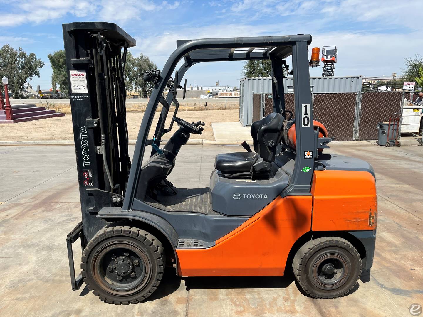 2018 Toyota 8FGCU30 LP Gas Forklift - 123Forklift
