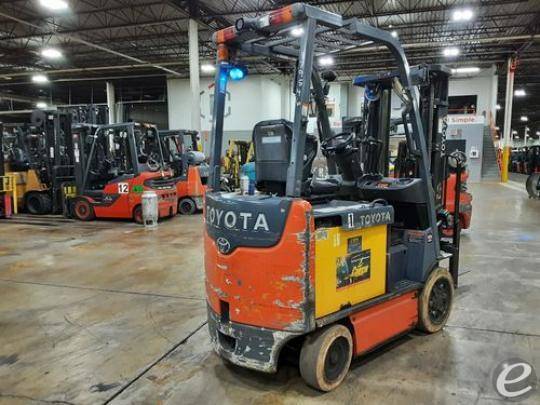 2016 Toyota 8FBCU25 Electric Forklift - 123Forklift