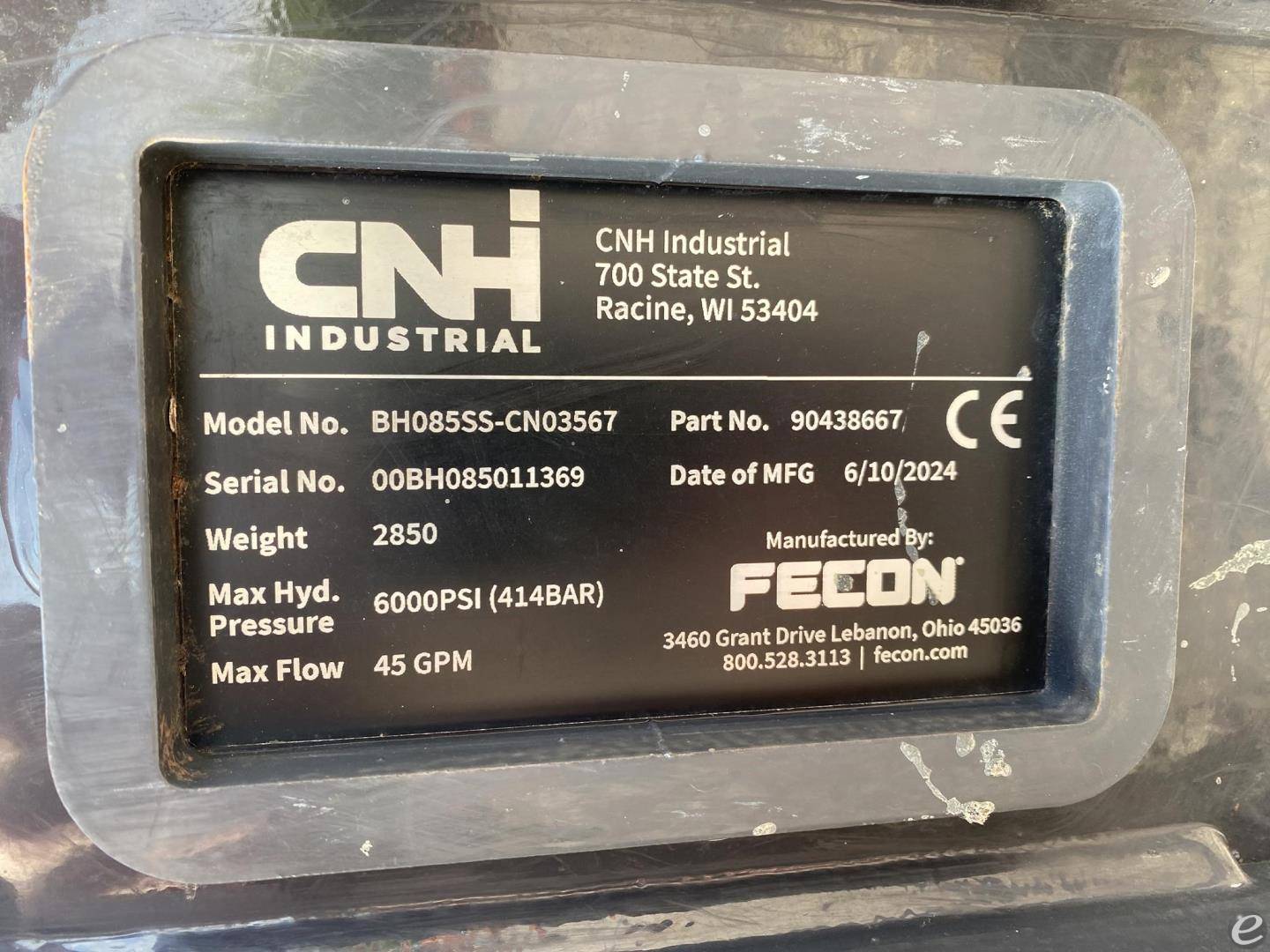 2024 BH085SS-CN03567