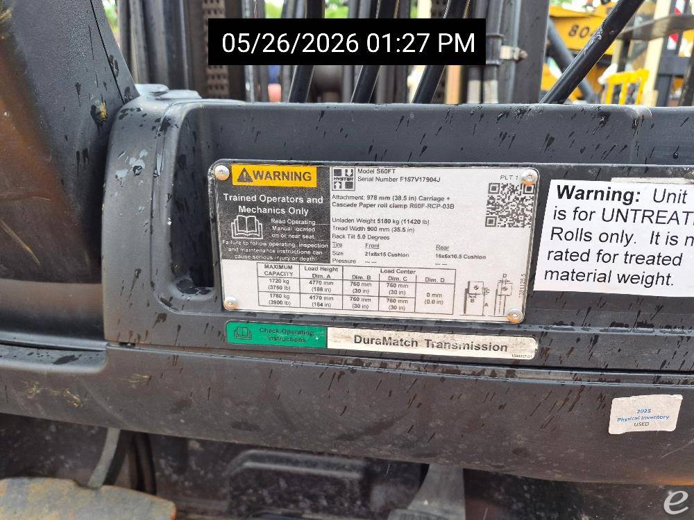 2011 Hyster S60FT