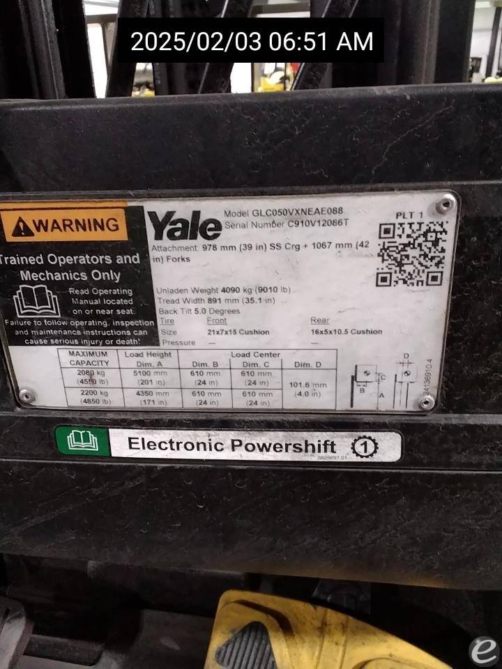 2019 Yale GC050VX