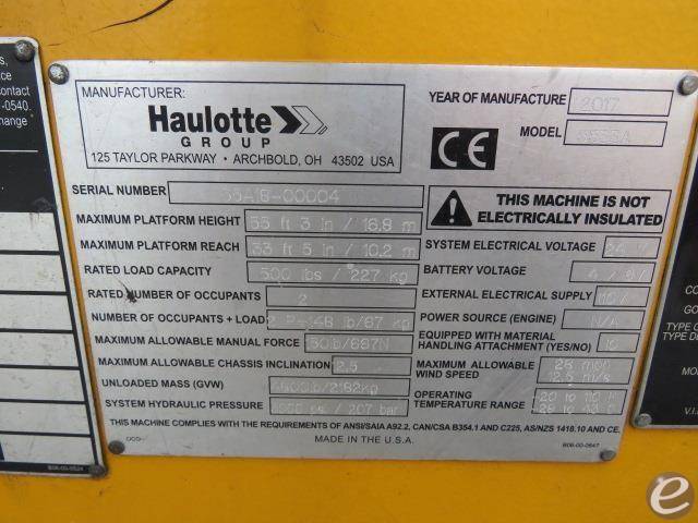 2018 Haulotte Group 5533A