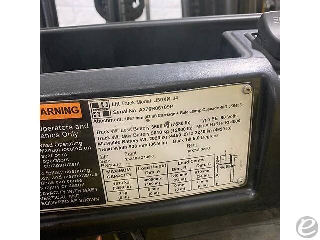 2016 Hyster J50XN Electric Forklift - 123Forklift