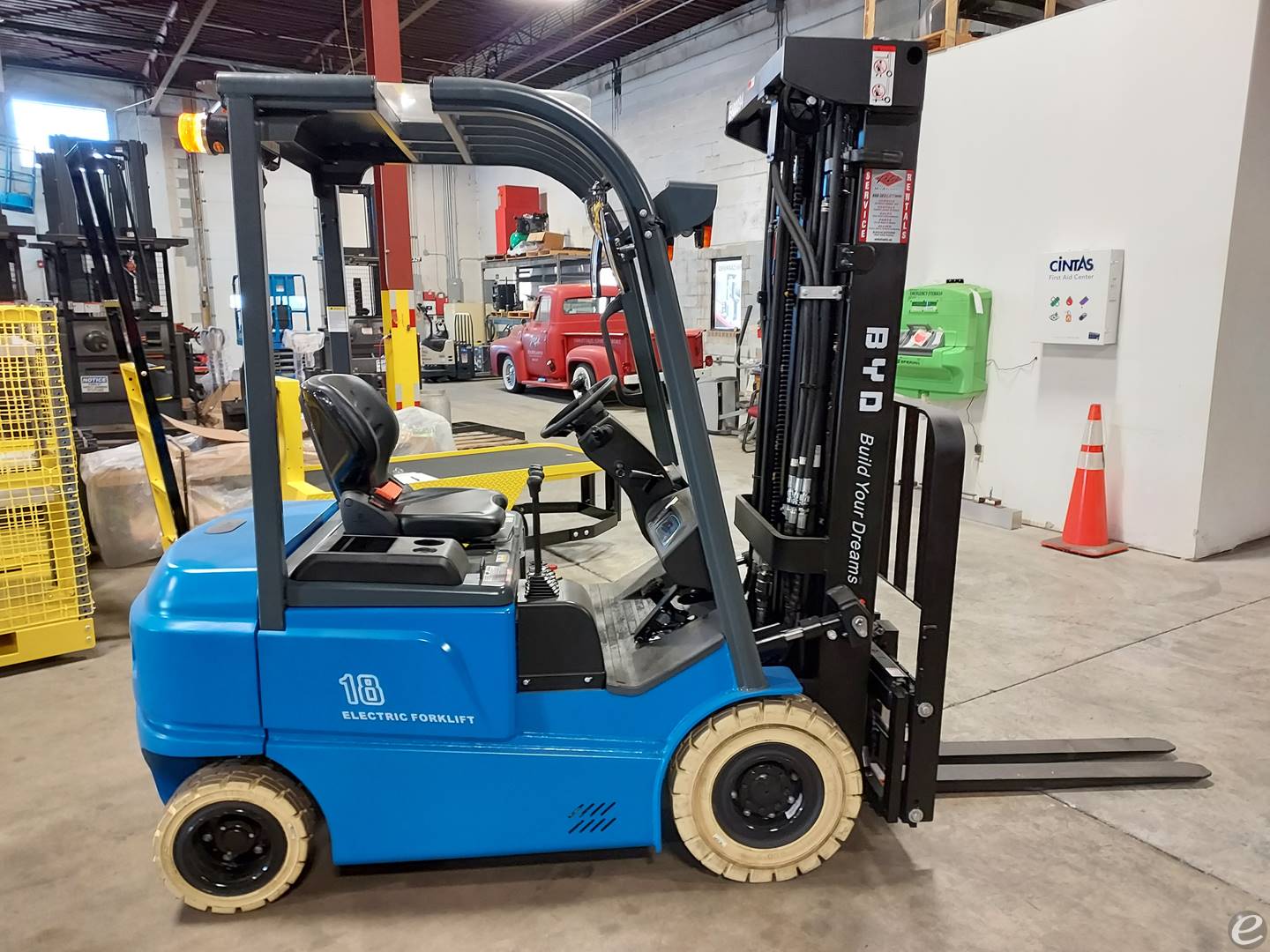 2022 BYD ECB18 Electric Forklift