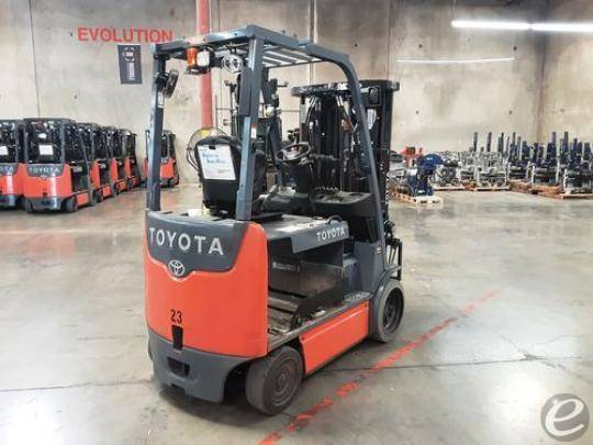 2017 Toyota 8FBCHU25 Electric Forklift - 123Forklift