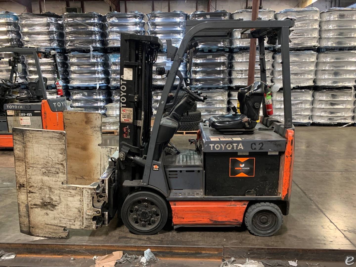 2014 Toyota 8FBCU25 Electric Forklift - 123Forklift