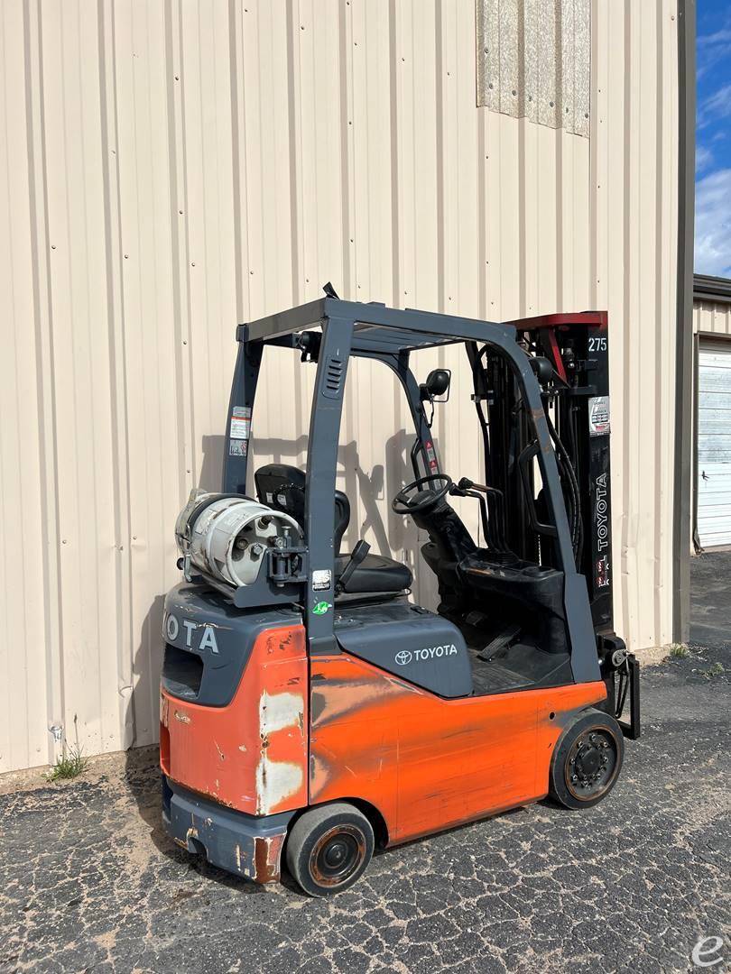 2019 Toyota 8FGCU15 Cushion Tire Forklift - 123Forklift