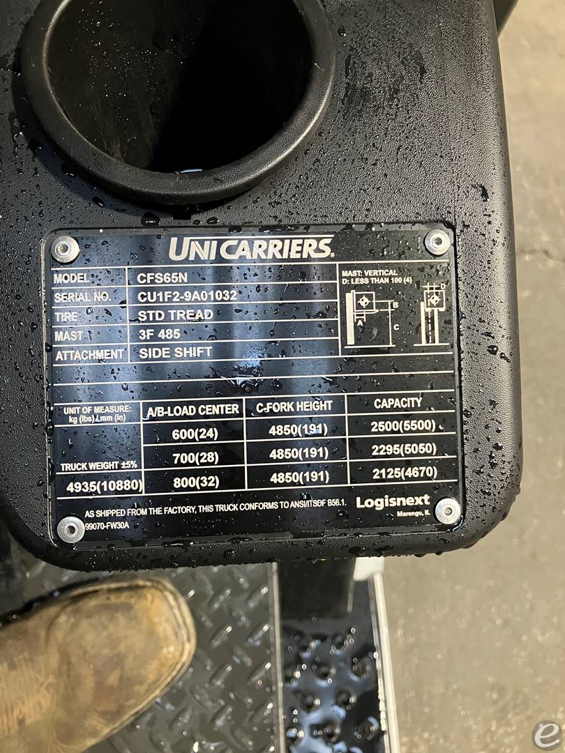 2024 Unicarriers CFS65N6