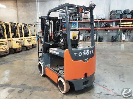 2018 Toyota 8FBCHU25 Electric Forklift - 123Forklift