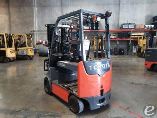 2017 Toyota 8FBCHU25 Electric Forklift - 123Forklift