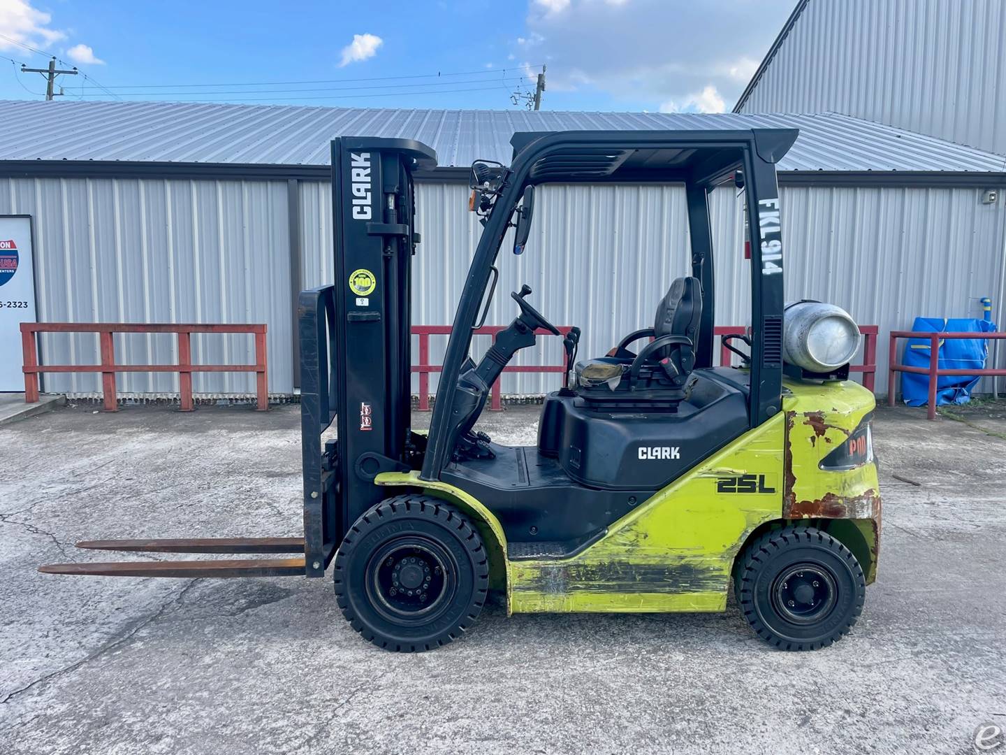 2018 Clark S25L LP Gas Forklift - 123Forklift