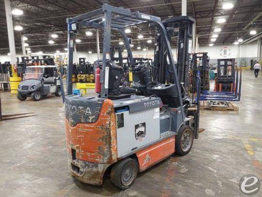 2017 Toyota 8FBCU30 Electric Forklift - 123Forklift