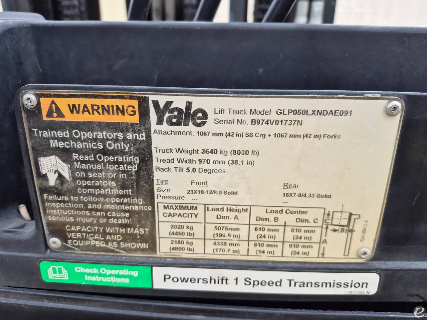 Yale GLC050LX