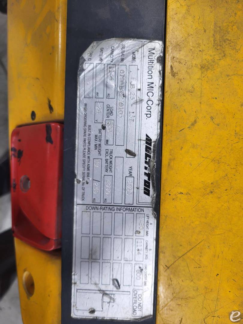 2005 Multiton EJB25