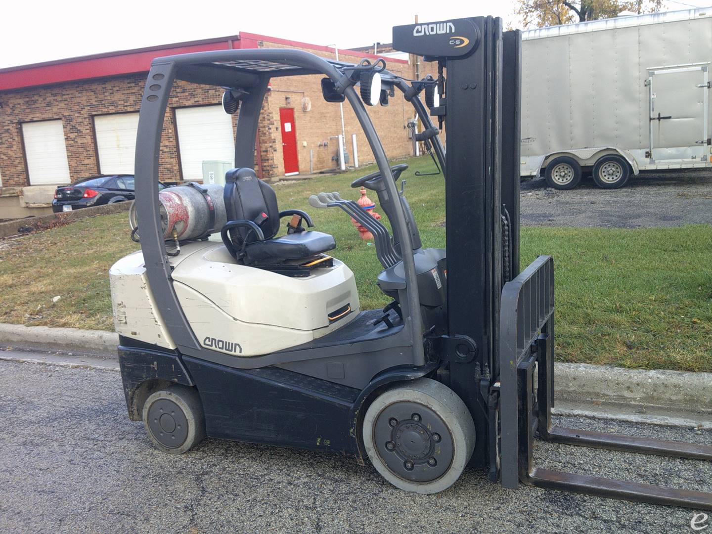 2010 Crown C-5 LP Gas Forklift - 123Forklift
