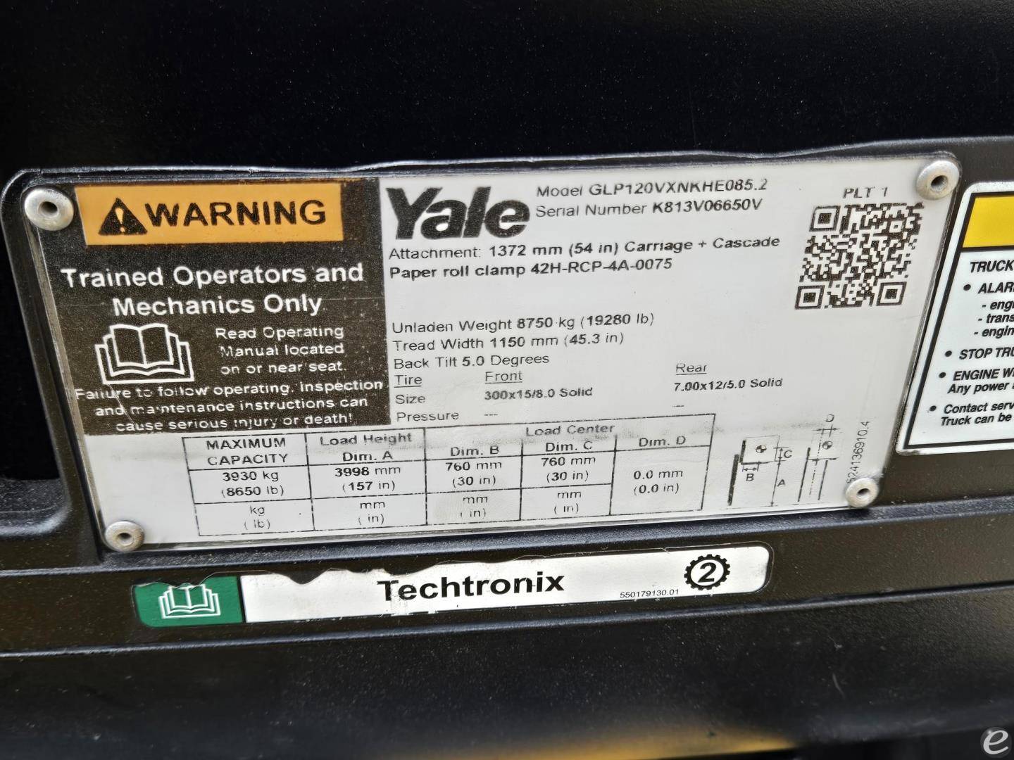 2021 Yale GLP120VX