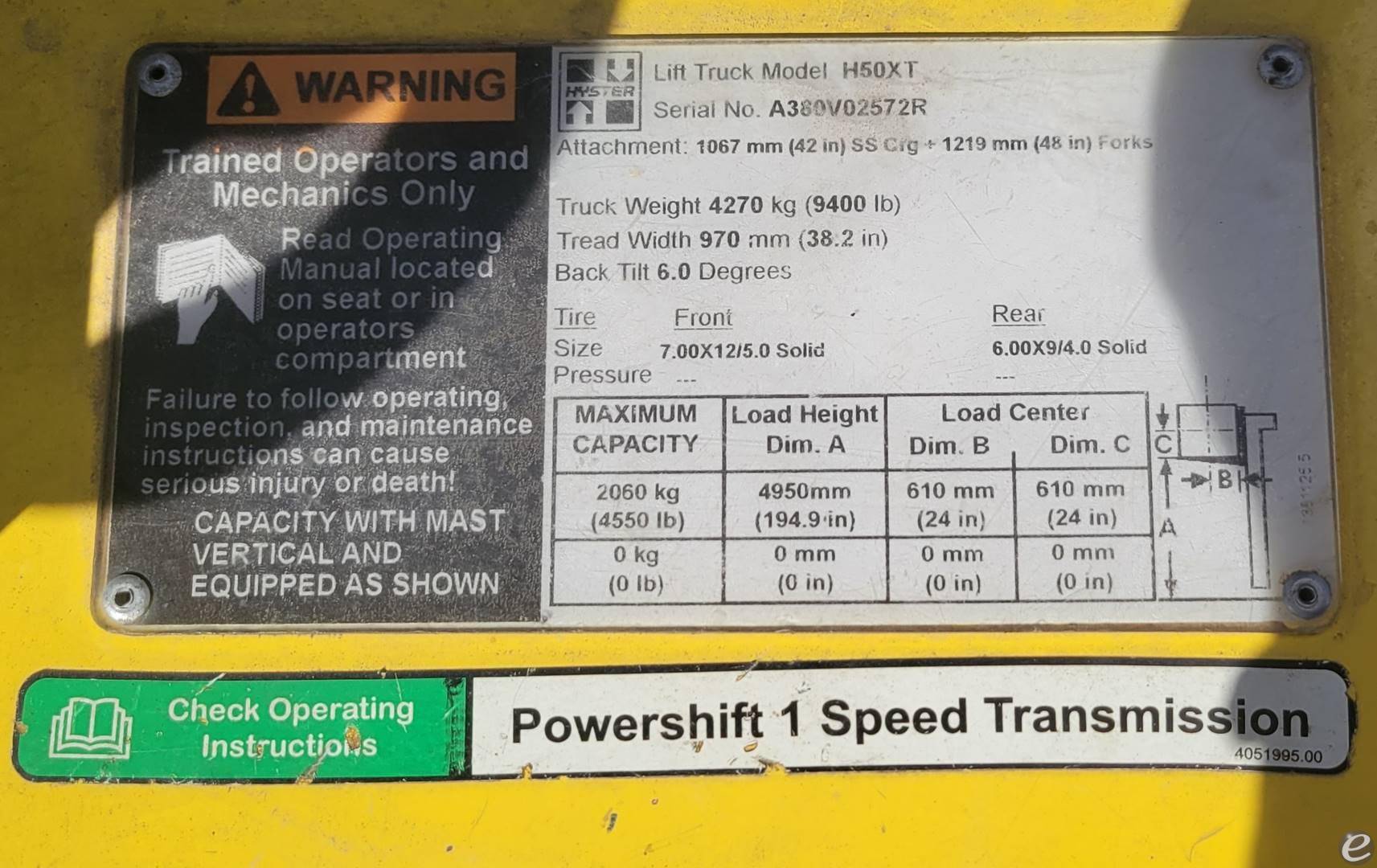 2018 Hyster H50XT LP Gas Forklift - 123Forklift