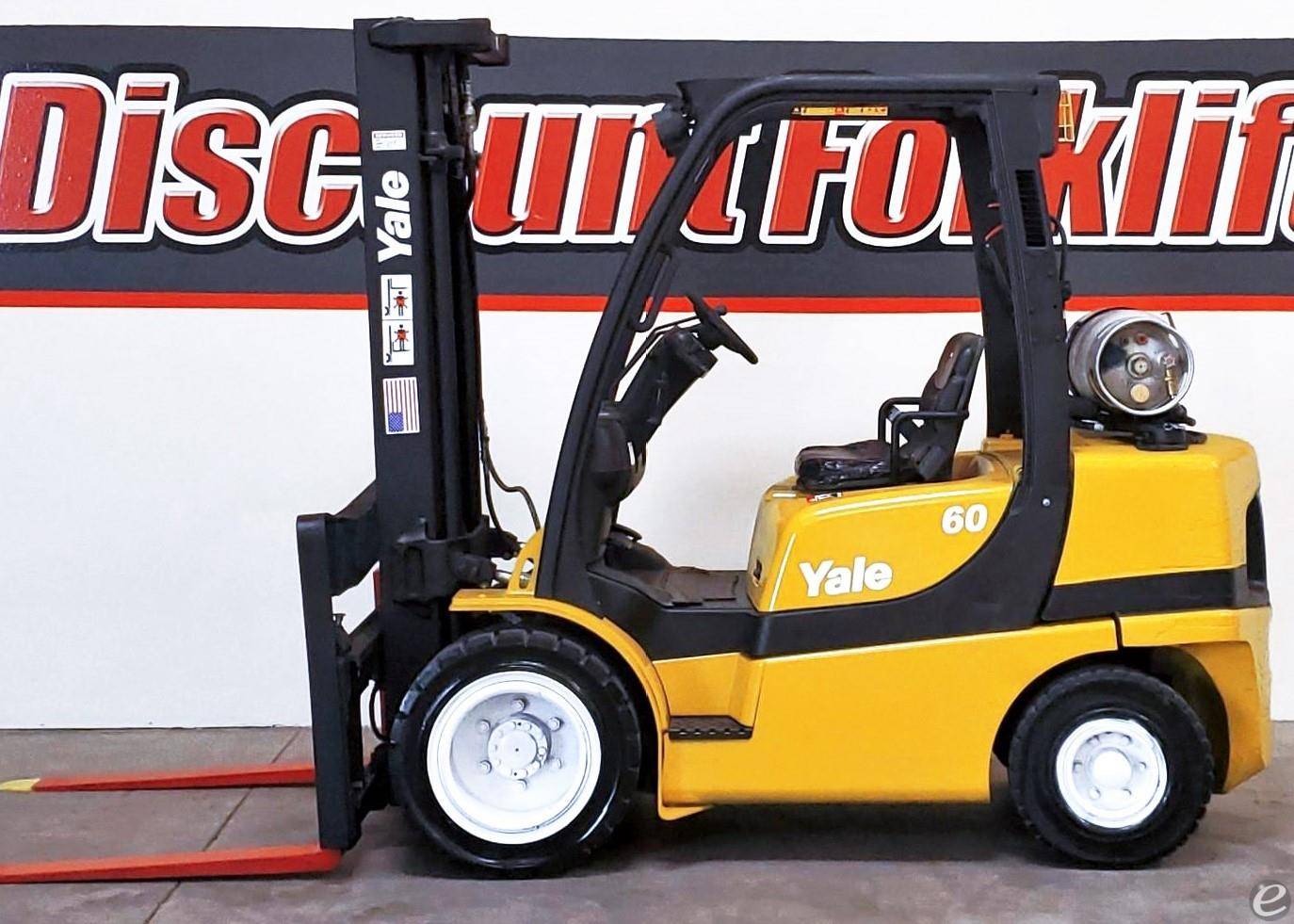 2016 Yale GLP060VXEVSE093 LP Gas Forklift - 123Forklift