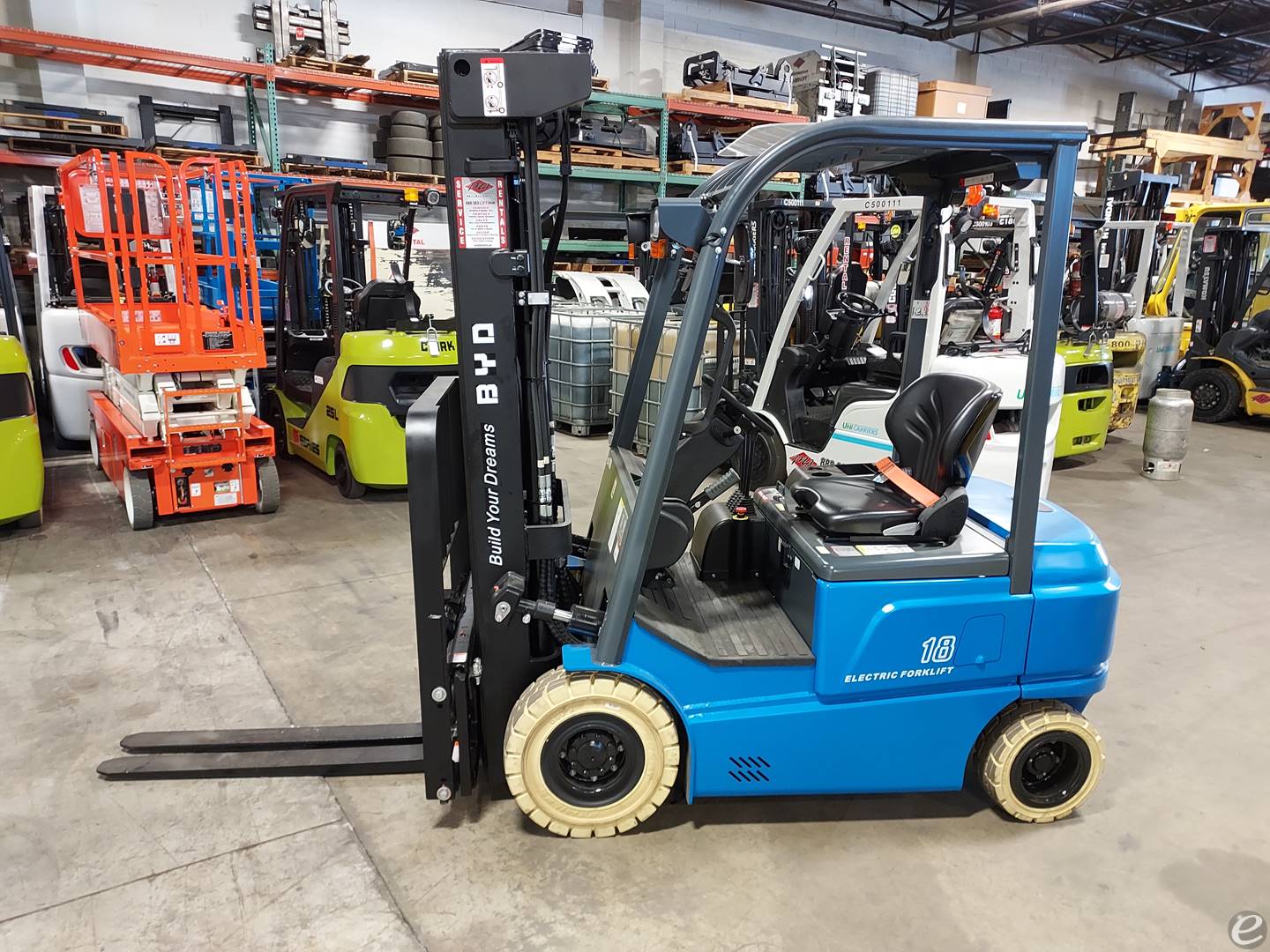 2022 BYD ECB18 Electric Forklift - 123Forklift