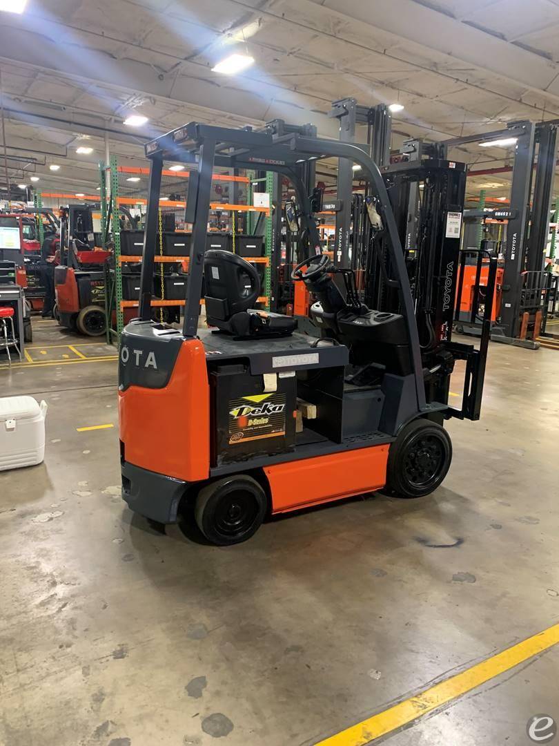 2019 Toyota 8FBCU32 Electric Forkli...