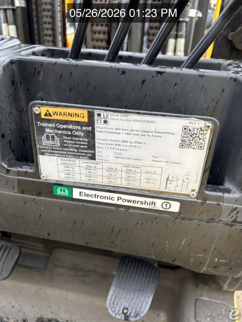 2021 Hyster S35FT