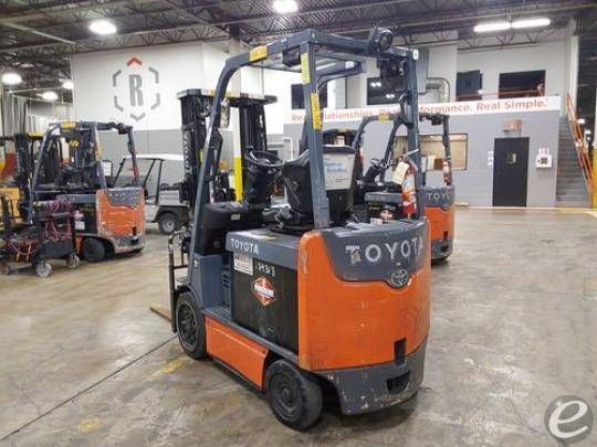 2020 Toyota 8FBCU25 Electric Forklift - 123Forklift