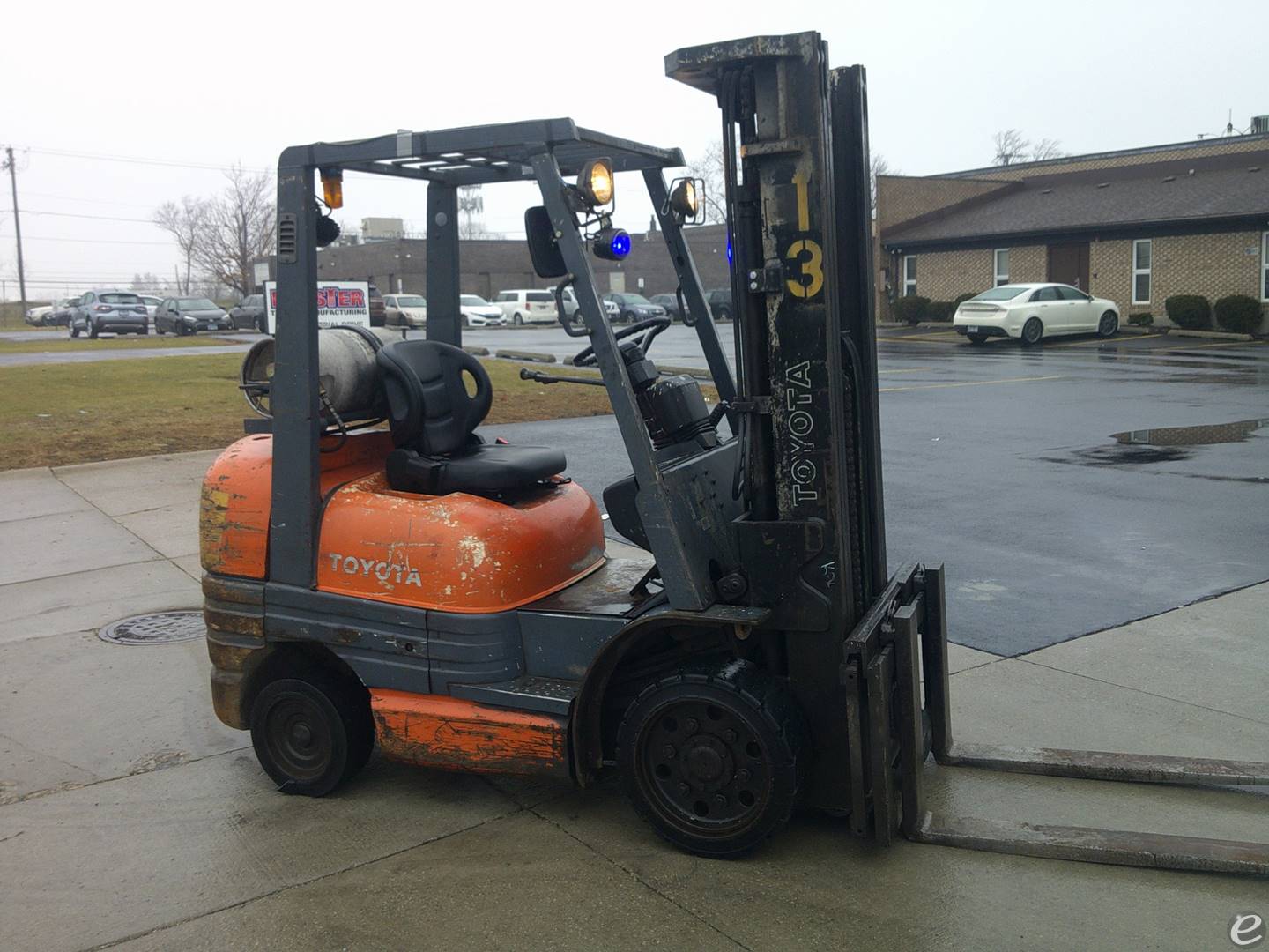 1998 Toyota 42-6FGCU30 LP Gas Forkl...