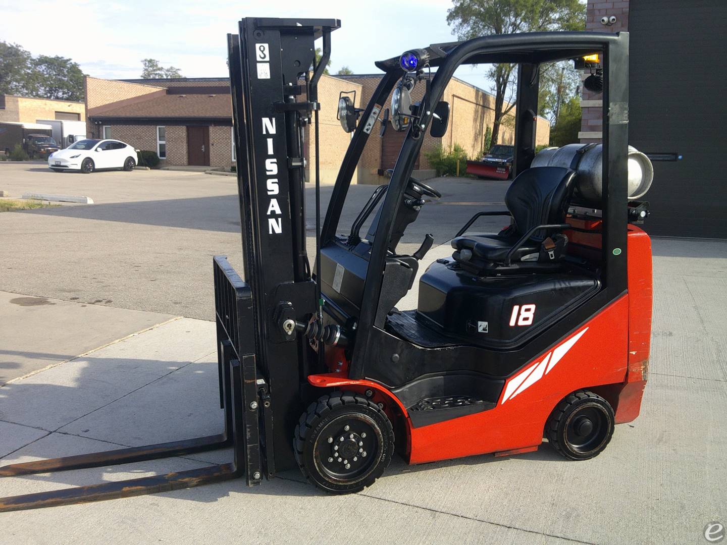 2021 Hangcha CPYD18 LP Gas Forklift...