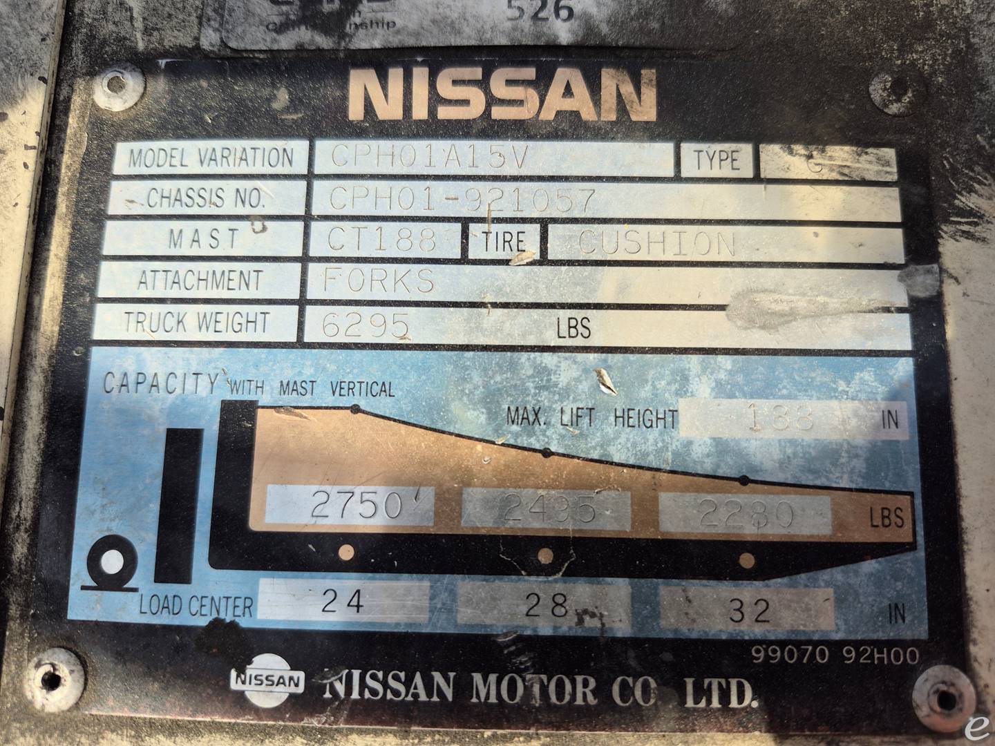 Nissan CPH01A15V