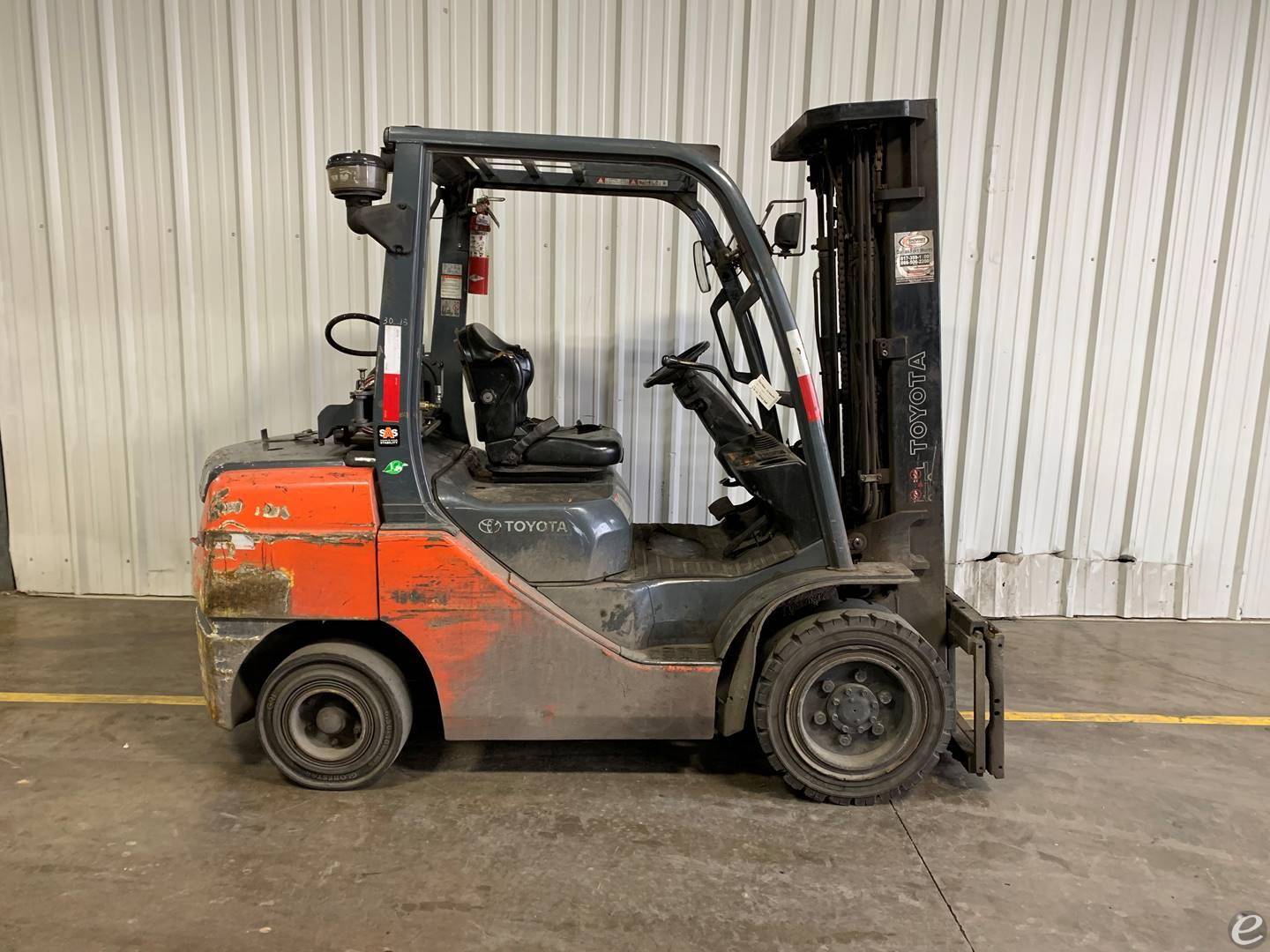 2018 Toyota 8FGU32 LP Gas Forklift