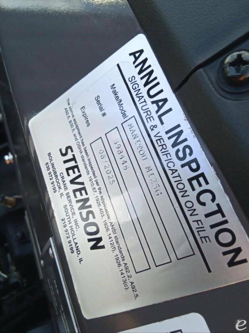 2023 Manitou MI25G