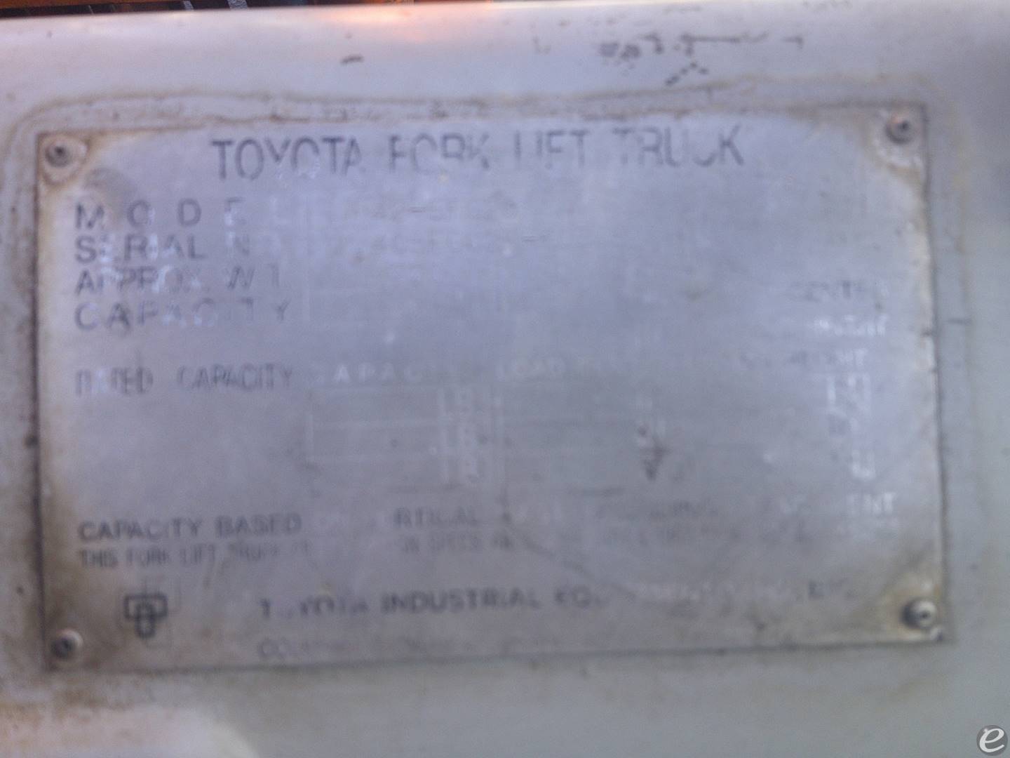 1991 Toyota 42-5FGU20